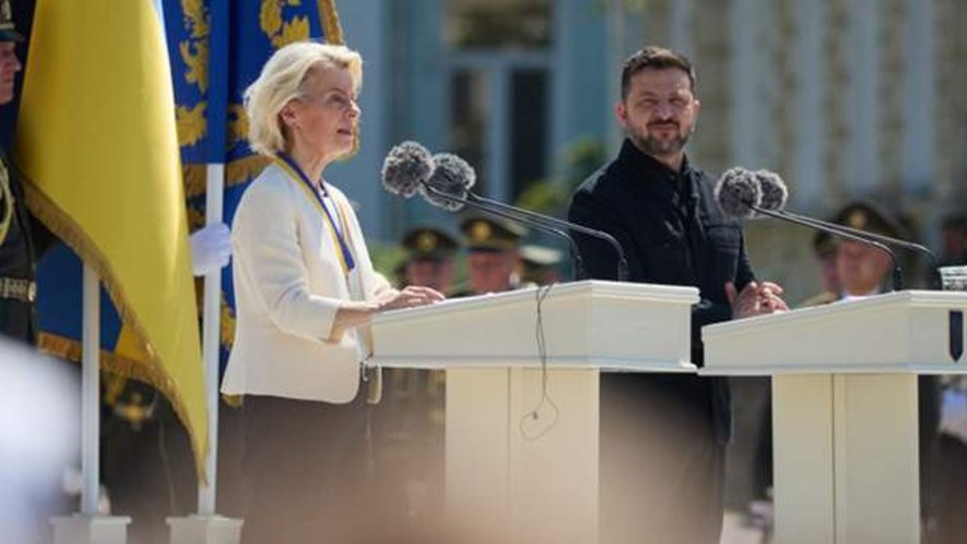 Євроінтеграція, оборона і новий уряд: про що домовились Зеленський і фон дер Ляєн у Києві