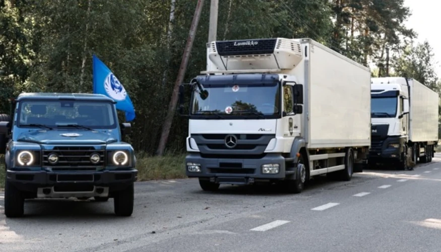 Перевезення репатрійованих тіл загиблих військовослужбовців (фото Координаційного штабу з питань поводження з
