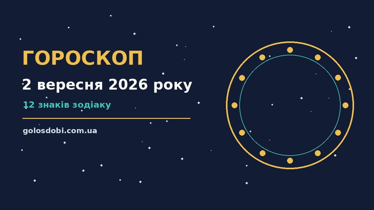 Зоряне небо над містом у вечірніх вогнях — гороскоп на 2 вересня 2026 року
