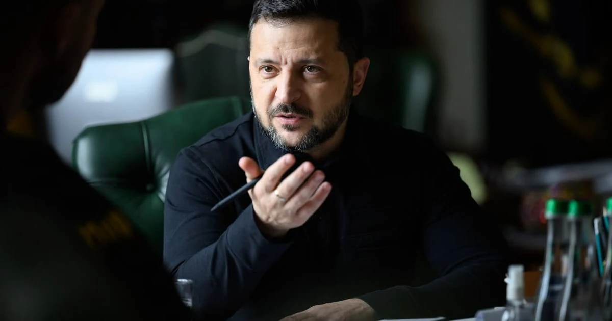 Володимир Зеленський під час публічного виступу