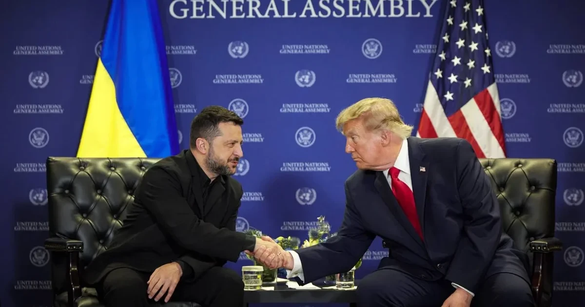 Зустріч Трампа та Зеленського на полях 81-ї сесії Генеральної Асамблеї ООН у Нью-Йорку